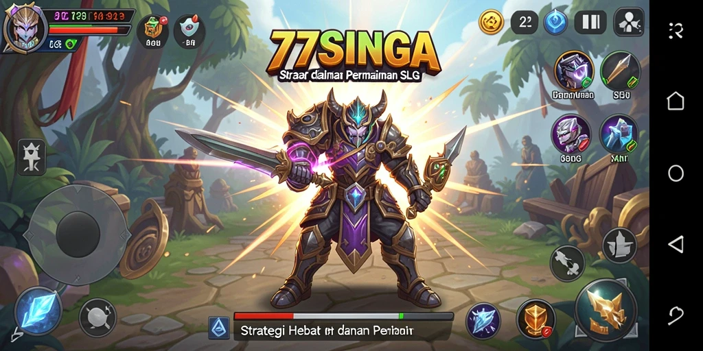 Gameplay seru di 77SINGA yang penuh strategi dan tantangan.