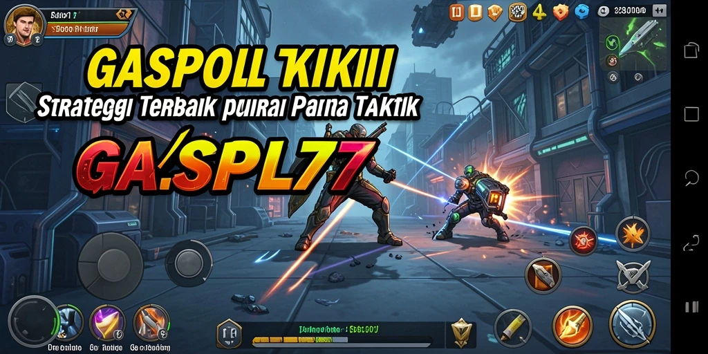 Tampilan gameplay menegangkan dari GASPOL77 yang penuh strategi.