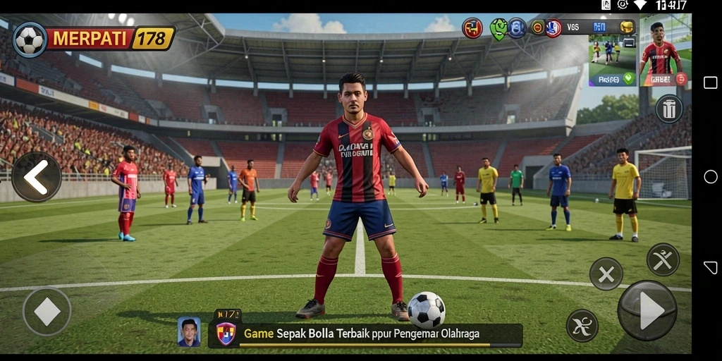 Tampilan gameplay yang mendebarkan di MERPATI178.