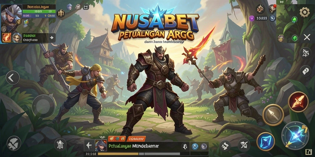 Screenshot NUSABET menampilkan aksi seru dalam gameplay ARPG.