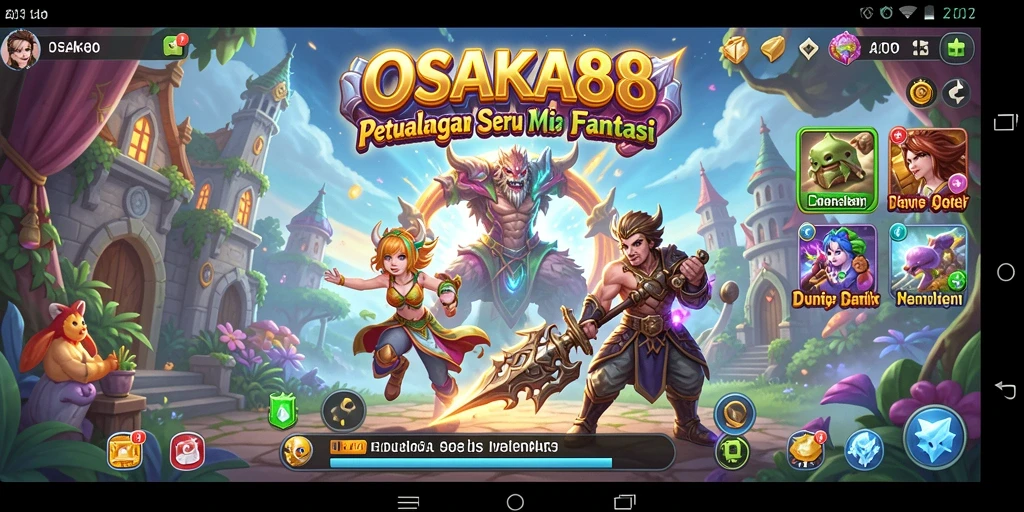 Gameplay OSAKA88 yang memukau dan mengasyikkan.