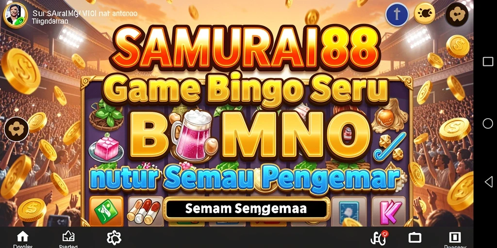Gameplay Bingo yang mengasyikkan di SAMURAI88.