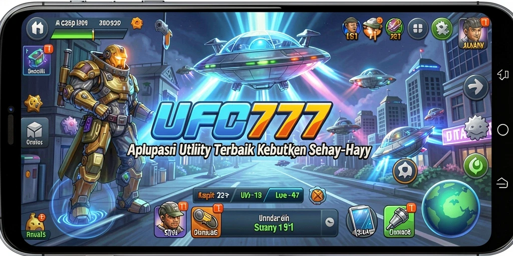 Tampilan antarmuka intuitif dan fitur lengkap UFO777.
